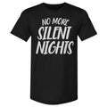 Christmas No More Silent Nights WHT