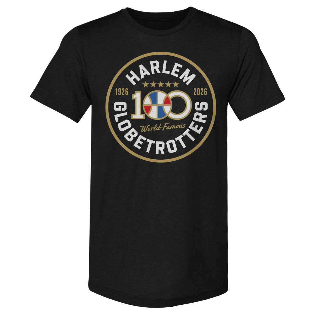 Harlem Globetrotters 100 Years Circle WHT
