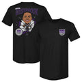 Russell Westbrook Sacramento Kings Caricature F&B WHT