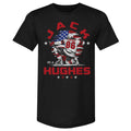 Jack Hughes New Jersey USA Flag Celebration WHT