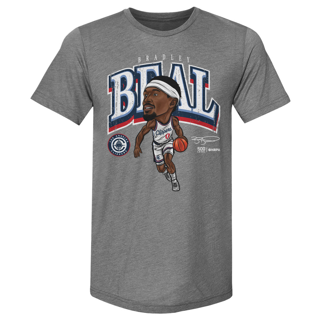 Bradley Beal Los Angeles Clippers Cartoon WHT
