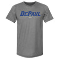 DePaul Blue Demons Wordmark Royal WHT