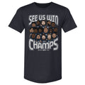 Seattle Football 2025 Champs Cartoon WHT