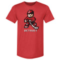 Detroit Hockey 8-bit WHT
