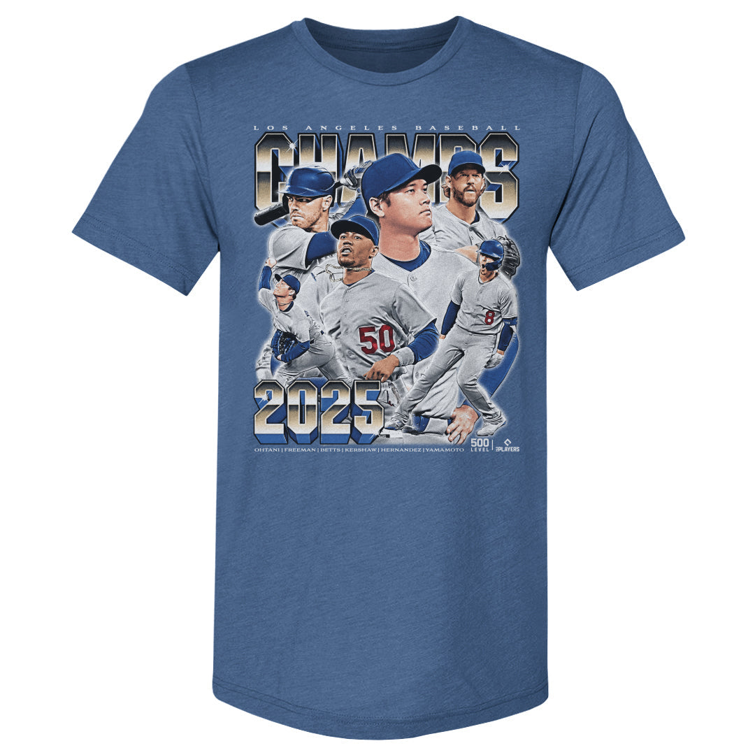 Los Angeles D Baseball 2025 Champs Vintage WHT
