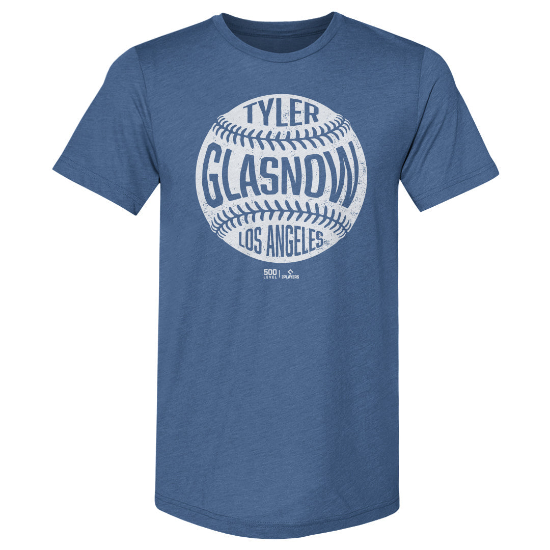 Tyler Glasnow Los Angeles D Vintage Baseball WHT