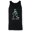 San Jose Hockey 8-bit WHT