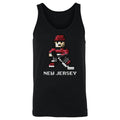 New Jersey Hockey 8-bit WHT