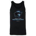 Dallas Renegades Primary Logo WHT