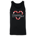 Christmas Candy Cane Heart WHT