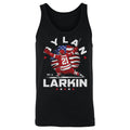 Dylan Larkin Detroit USA Flag Celebration WHT