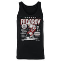 Sergei Fedorov Detroit Vintage Stats WHT