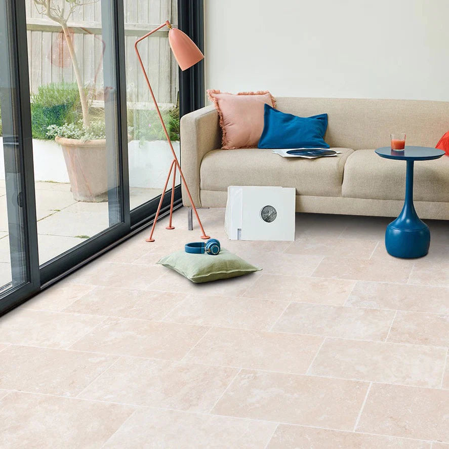 Miletos Ivory Travertine Premium Natural Stone Honed and Filled Wall and Floor Tile
