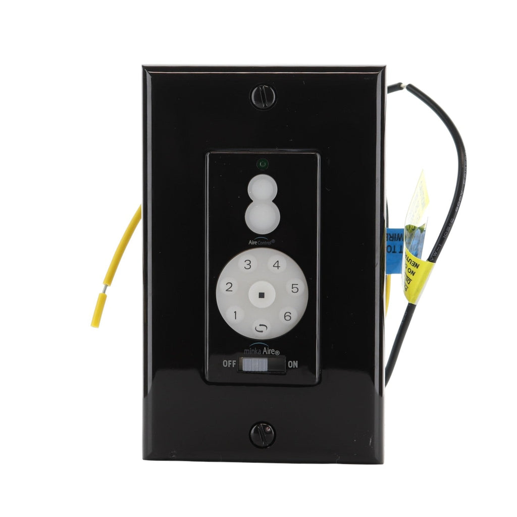 Minka-Aire WC1000 AireControl 6-Speed Wall Mount Ceiling Fan Remote Control | Up/Down Light | Dimming | For/Rev - WC1000