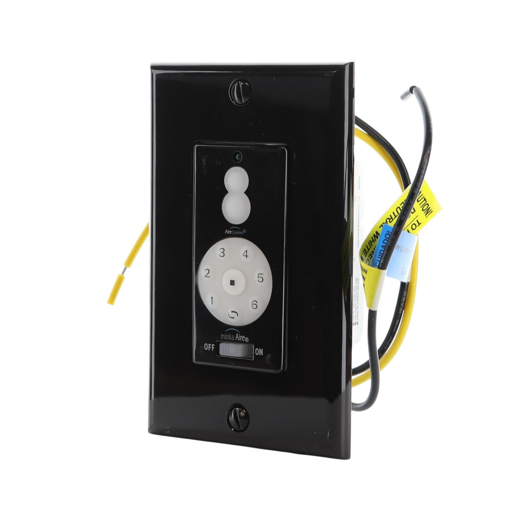 Minka-Aire WC1000 AireControl 6-Speed Wall Mount Ceiling Fan Remote Control | Up/Down Light | Dimming | For/Rev - WC1000