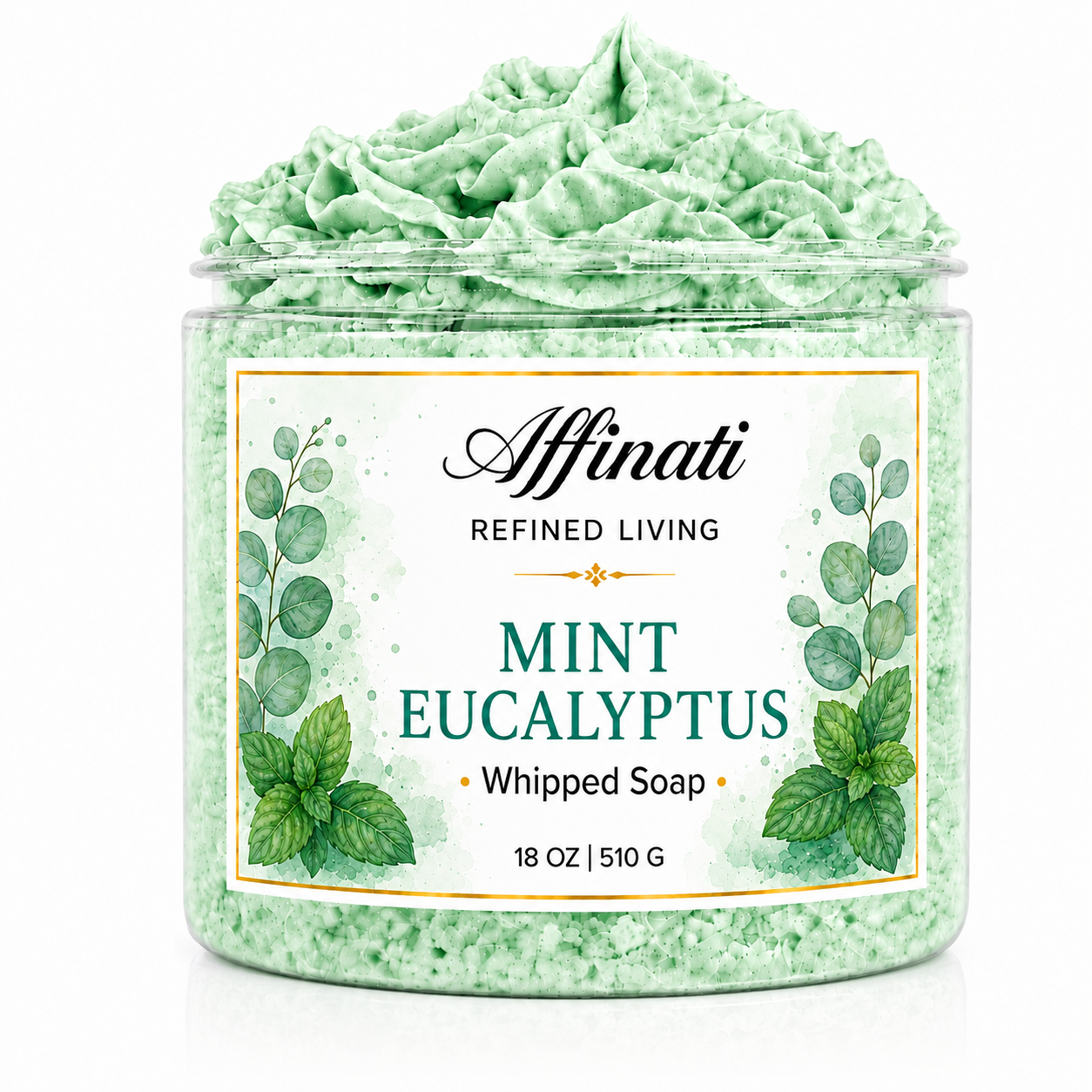 Mint Eucalyptus Whipped Soap