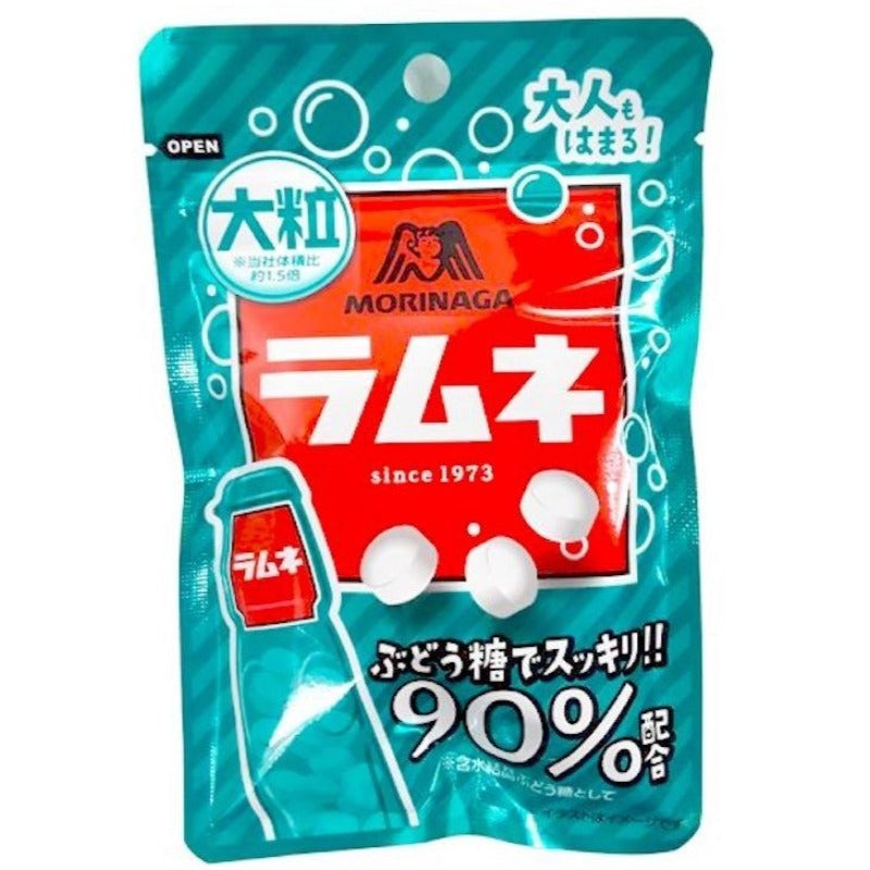 Morinaga Japan Ramune Soda Fizzy Hard Candy Bag, 1.5 oz