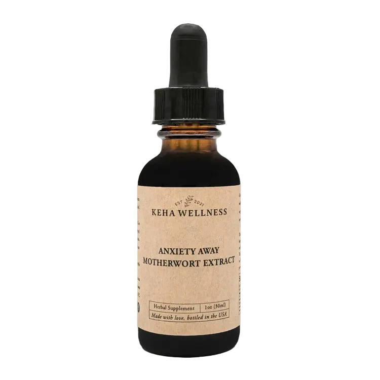 Anxiety Away — Motherwort Tincture | Organic Calming Herbal Extract