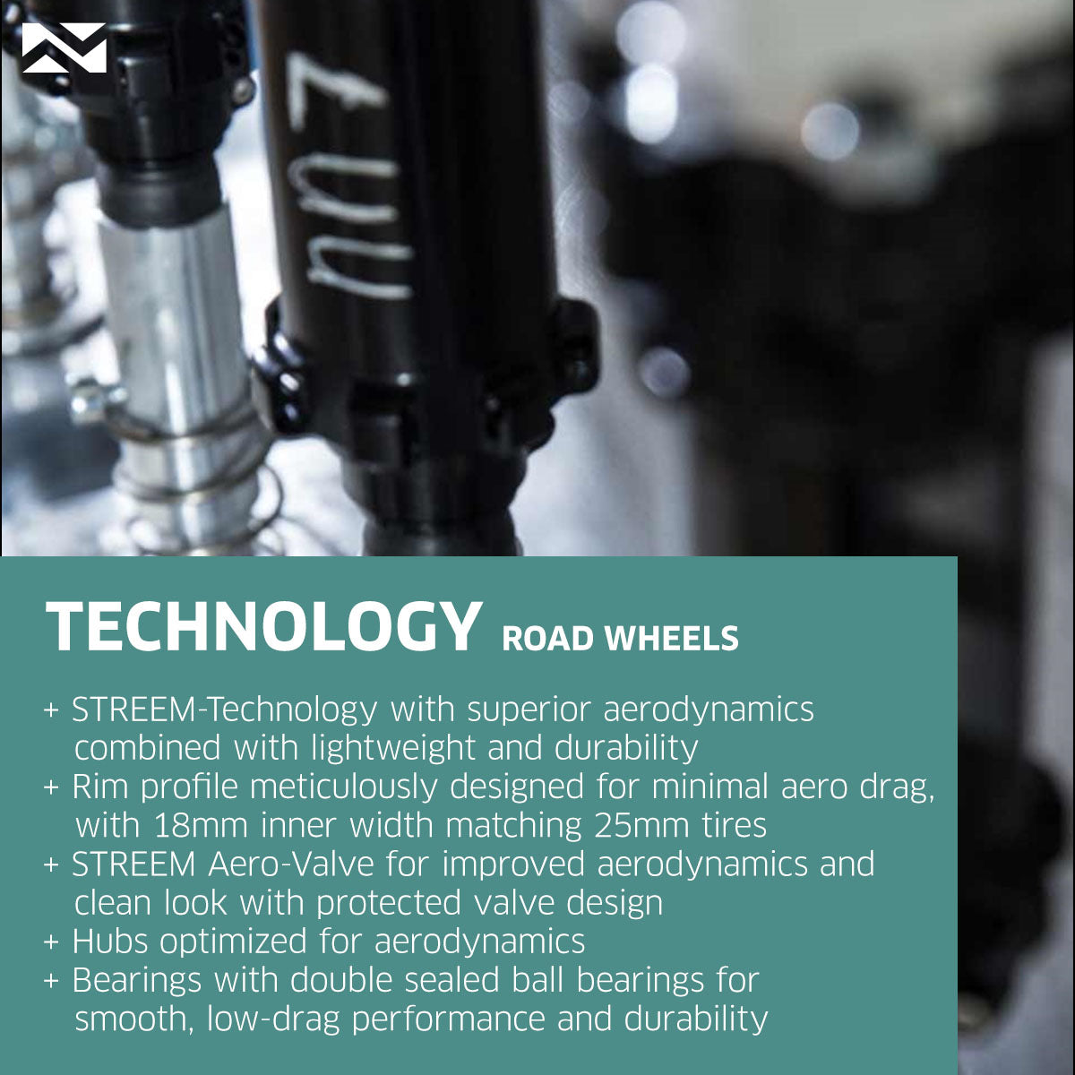 NEWMEN - Wheel (Rear) - STREEM Sprint VONOA | Road - [D]