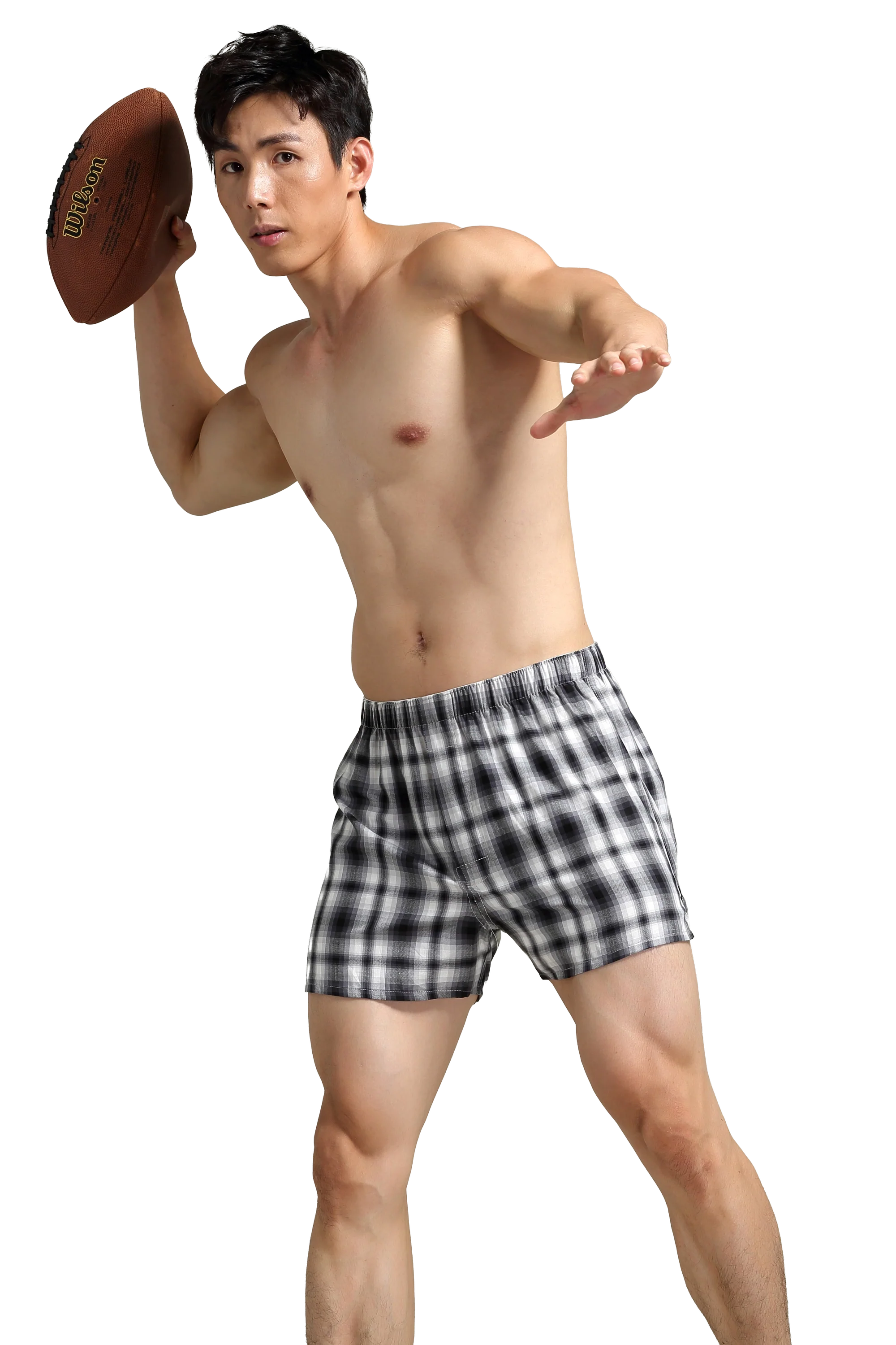 Men's Checkered Cotton Shorts - Comfortable & Relaxed Fit