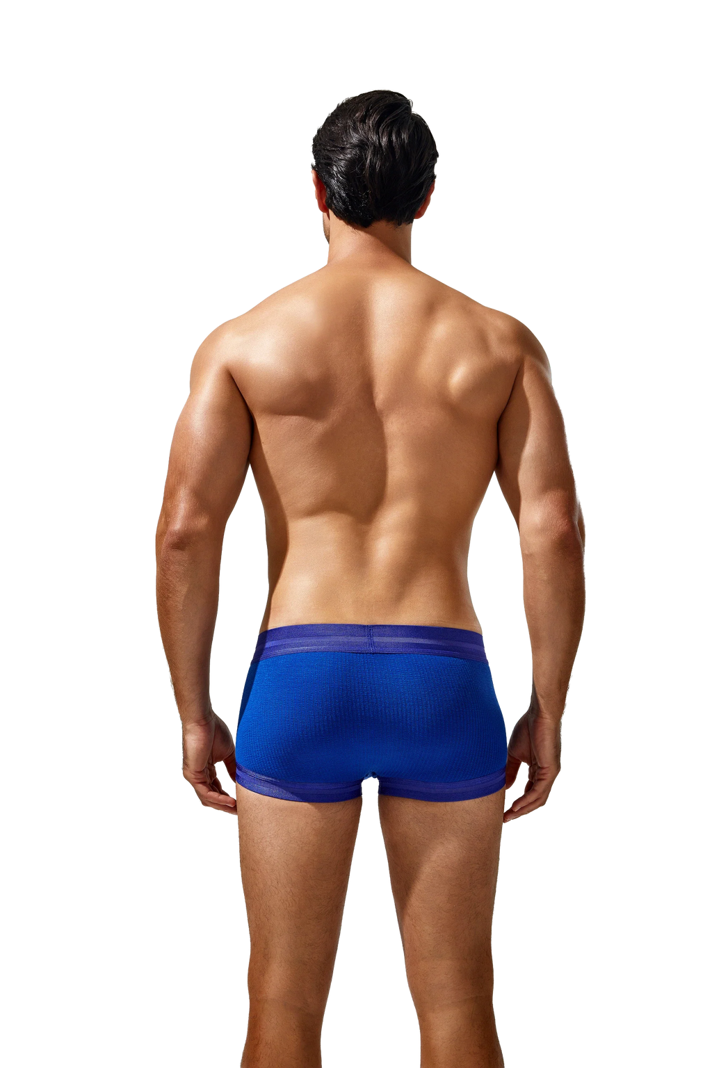 Men's Boxer Briefs , Breathable & Solid Colors