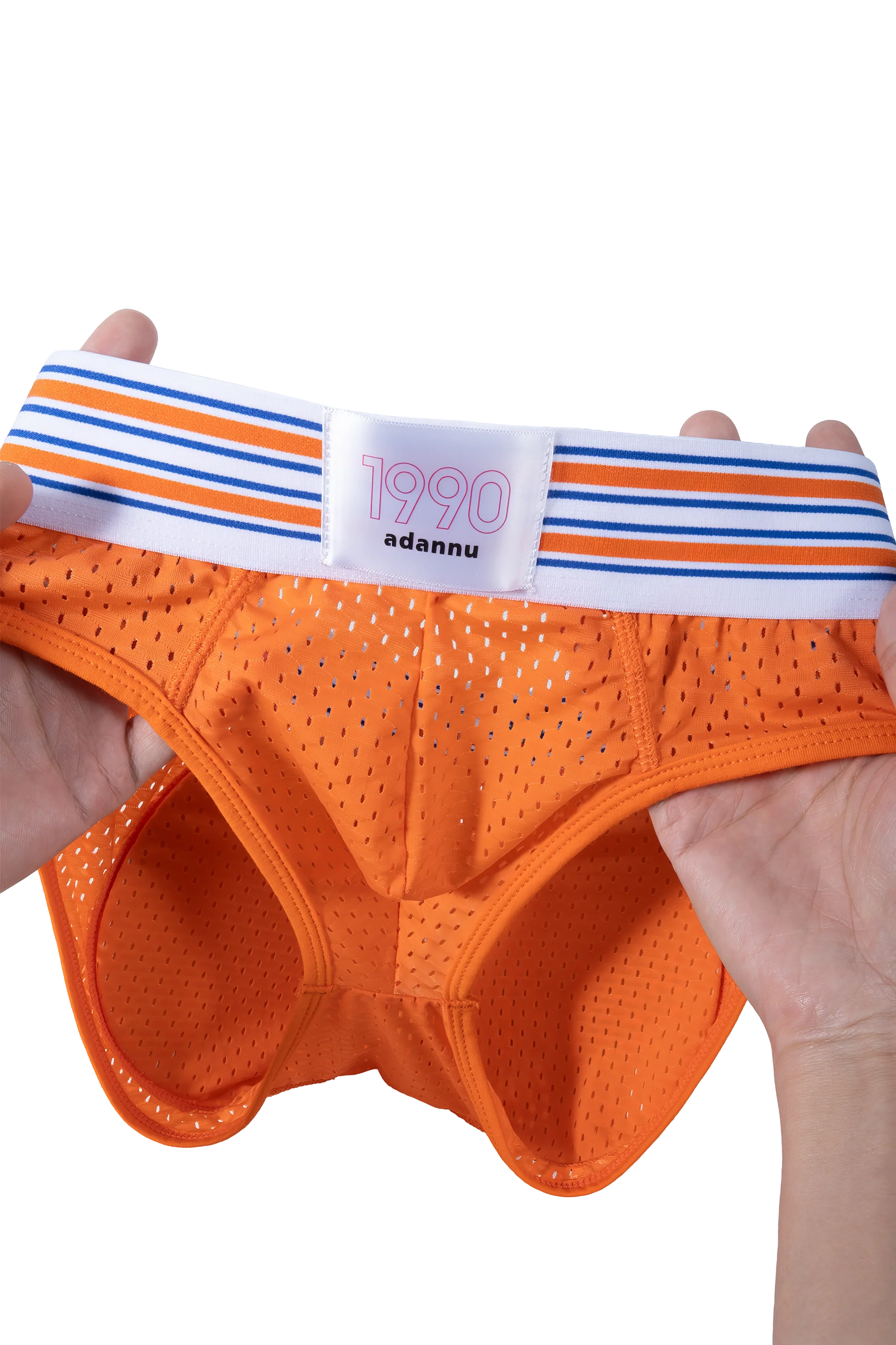 Men’s Mesh Briefs with Detachable Padding for Enhanced Shape