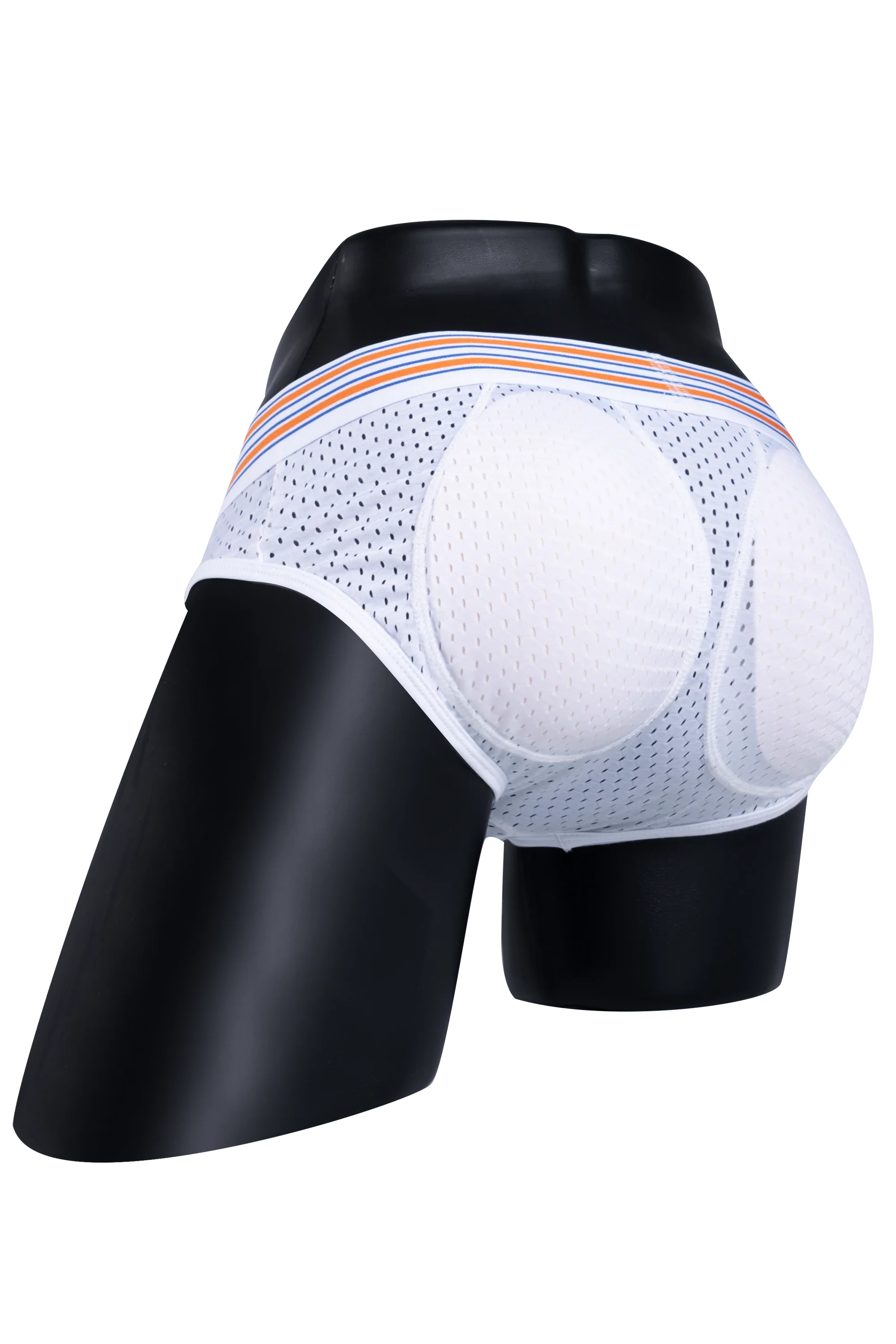 Men’s Mesh Briefs with Detachable Padding for Enhanced Shape