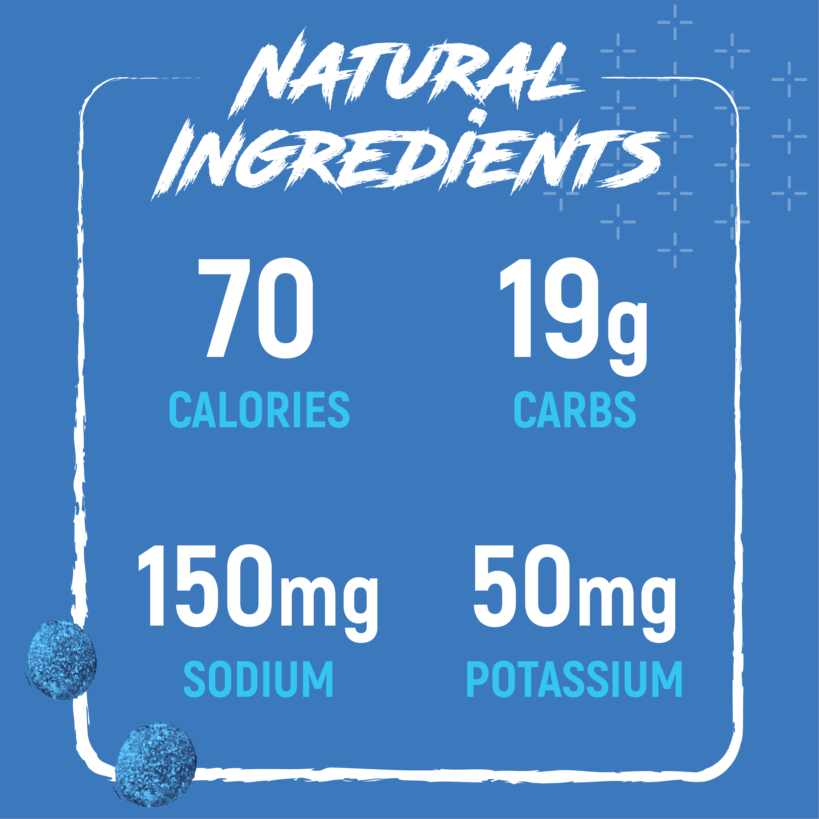 Blue Raspberry Blast Sour Energy Chews