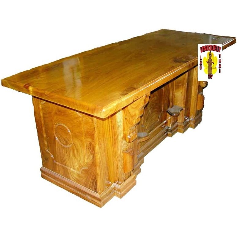 Nara Office Desk From Thailand 31" x 79" Top