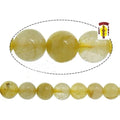 Natural Hair Quartz Beads