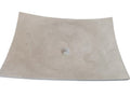 Light Travertine Natural Stone Vessel Sink - Honed 25.6x17.7