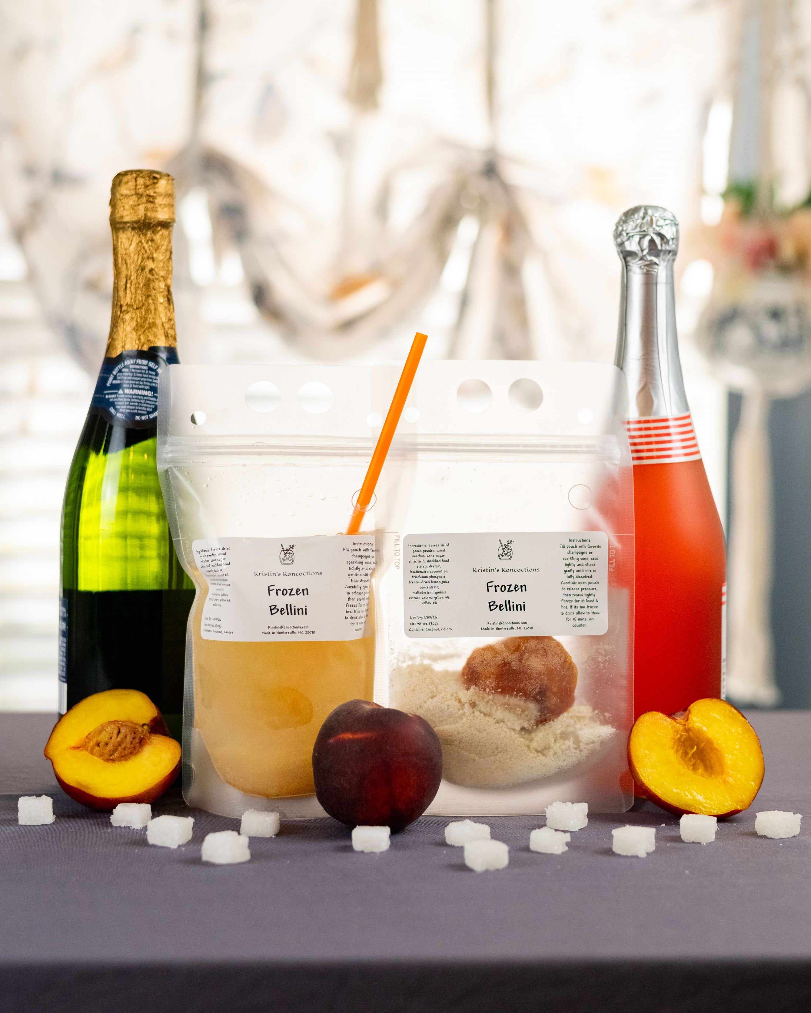 Frozen Mimosa Slushie Pouches