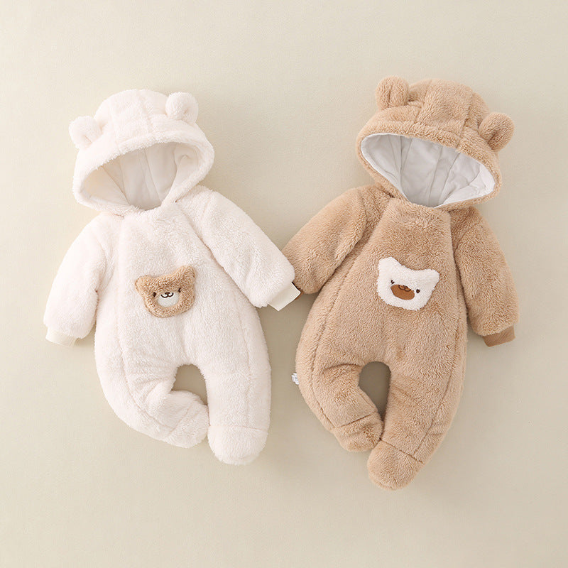Men's And Women's Baby Jumpsuit Class A Thickened