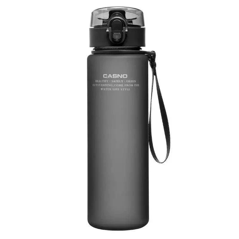 Casino Frosted Sports Water Bottle Plastic Portable Bottle With Lid For Men And Women
