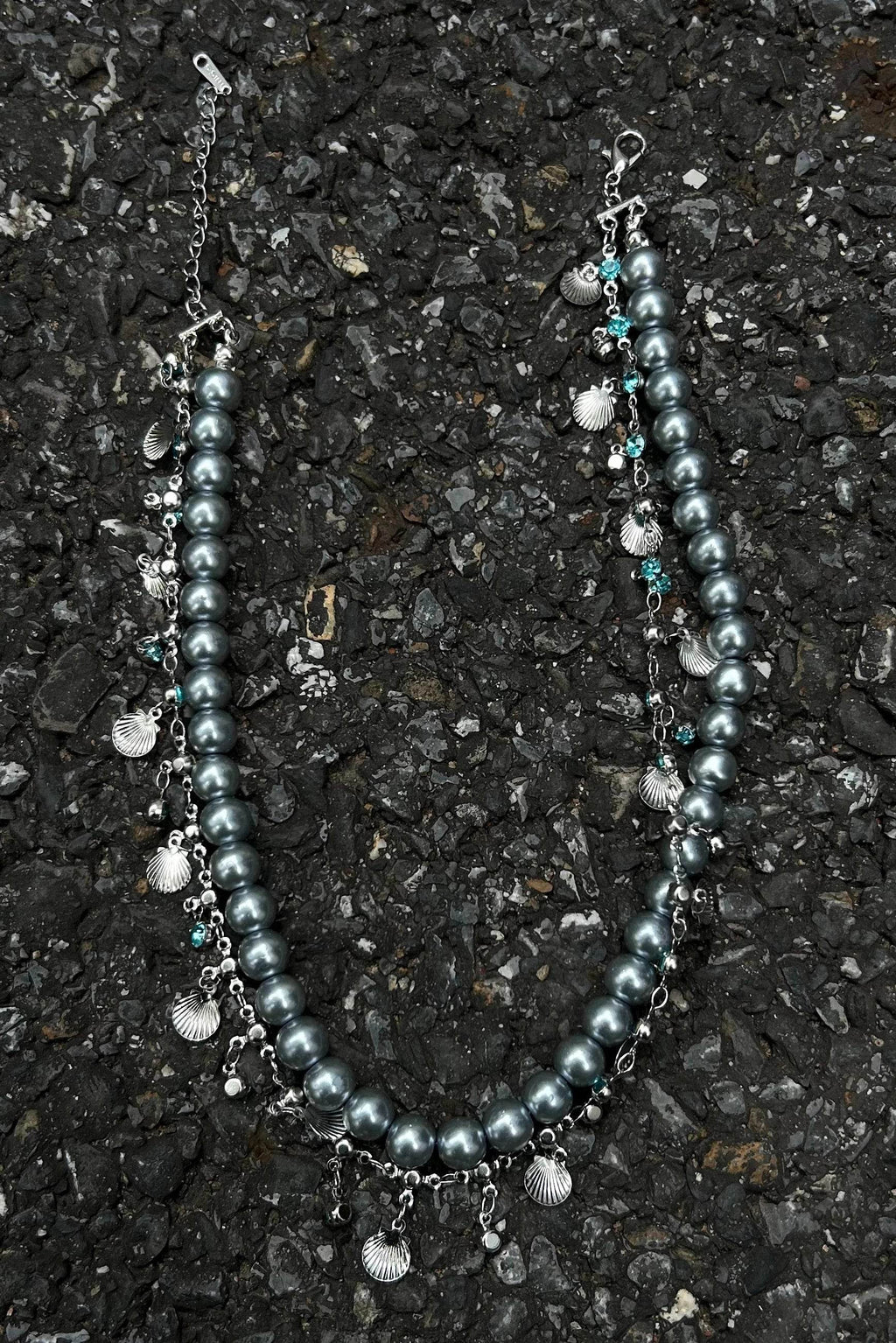 Ocean Wave Pendant Necklace