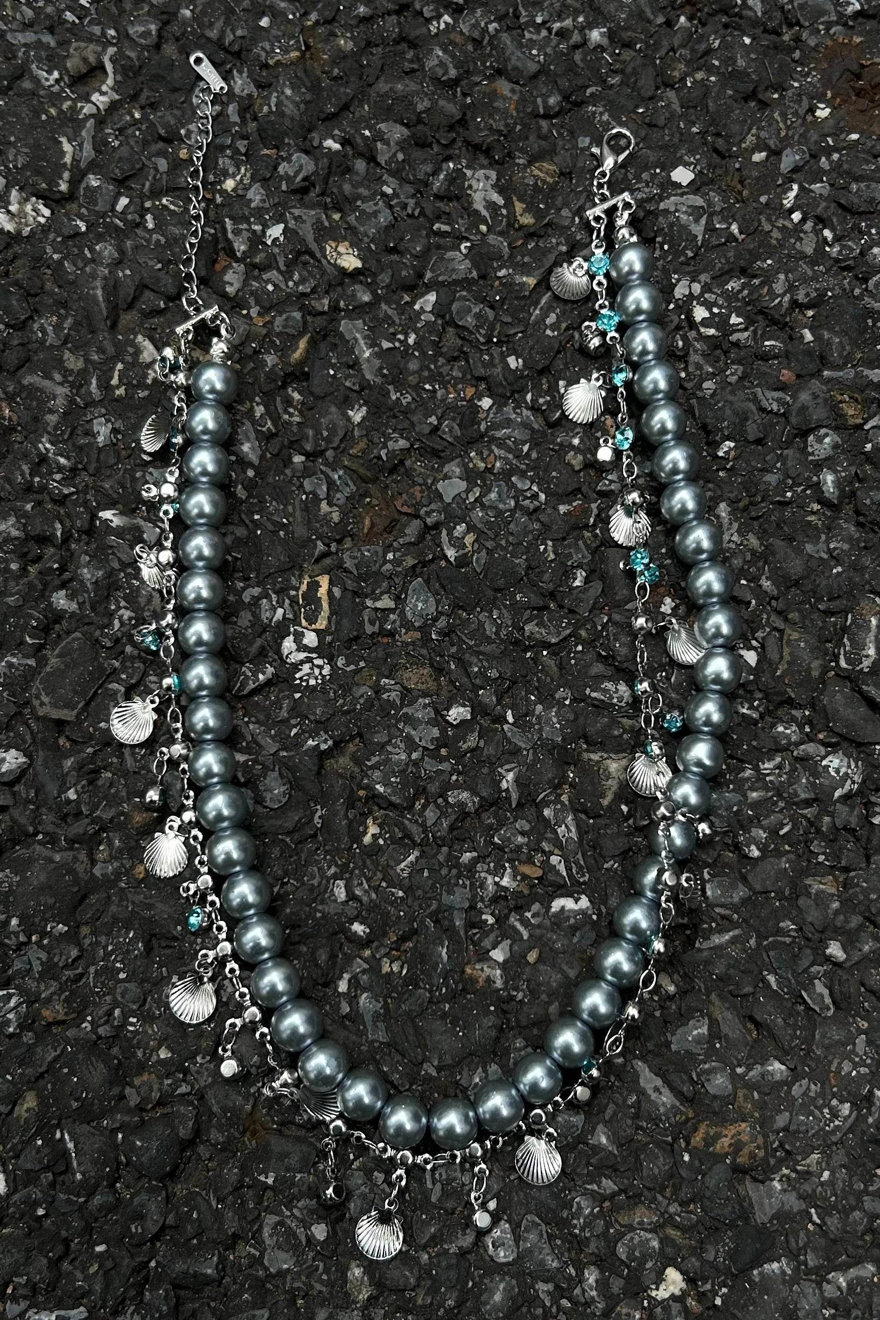 Ocean Wave Pendant Necklace