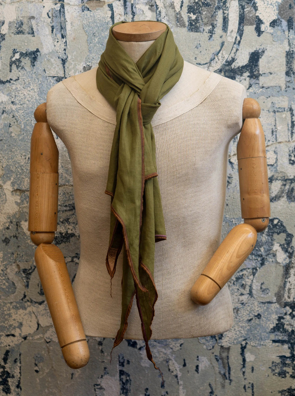 Olivewood Linen Scarf
