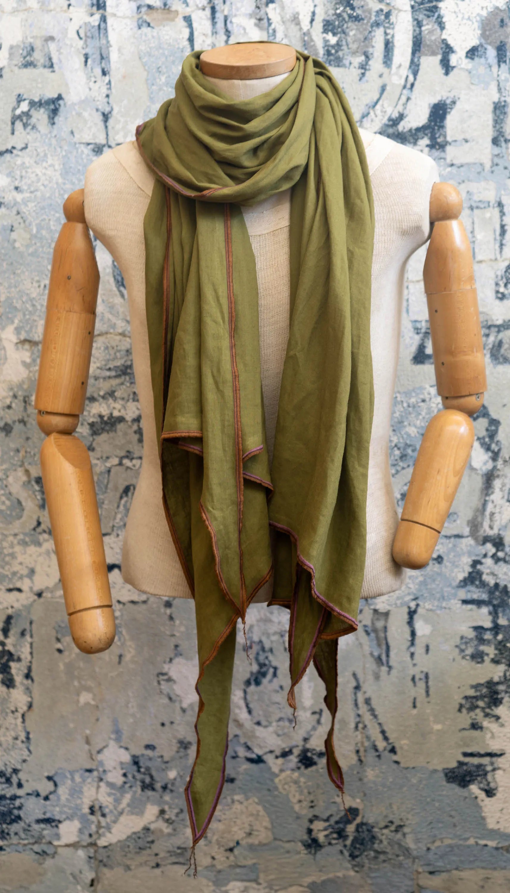Olivewood Linen Scarf