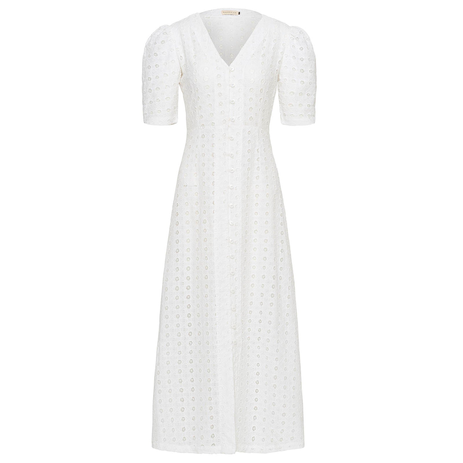 The Olympia Embroidered Cotton Dress