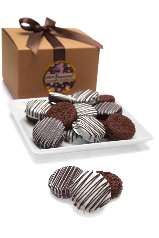 Classic Chocolate Dipped Sandwich Cookie- Gift Box