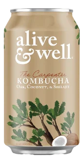 Oak & Coconut Kombucha Organic Bubble Goods