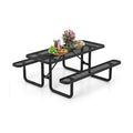 Outdoor Living Ultimate 6-in-1 Combo Set: Garden Dining and Relaxation Bundle