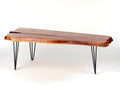 Spalted Maple Center Table with Hairpin Legs