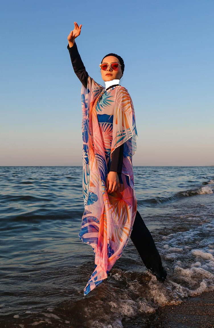 Blue Pareo Kimono P2109