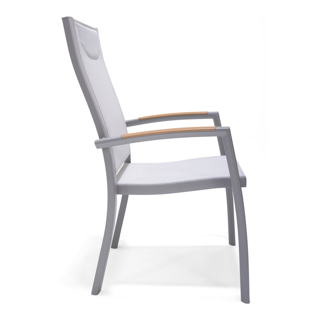 Panama Light Stacking Armchair - 2pc