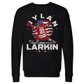 Dylan Larkin Detroit USA Flag Celebration WHT