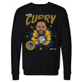 Steph Curry Golden State Warriors Caricature WHT