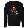 Calgary Hockey 8-bit WHT