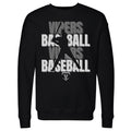 Vandegrift Crown Trio Baseball Silhouette WHT