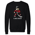 Chicago Hockey 8-bit WHT